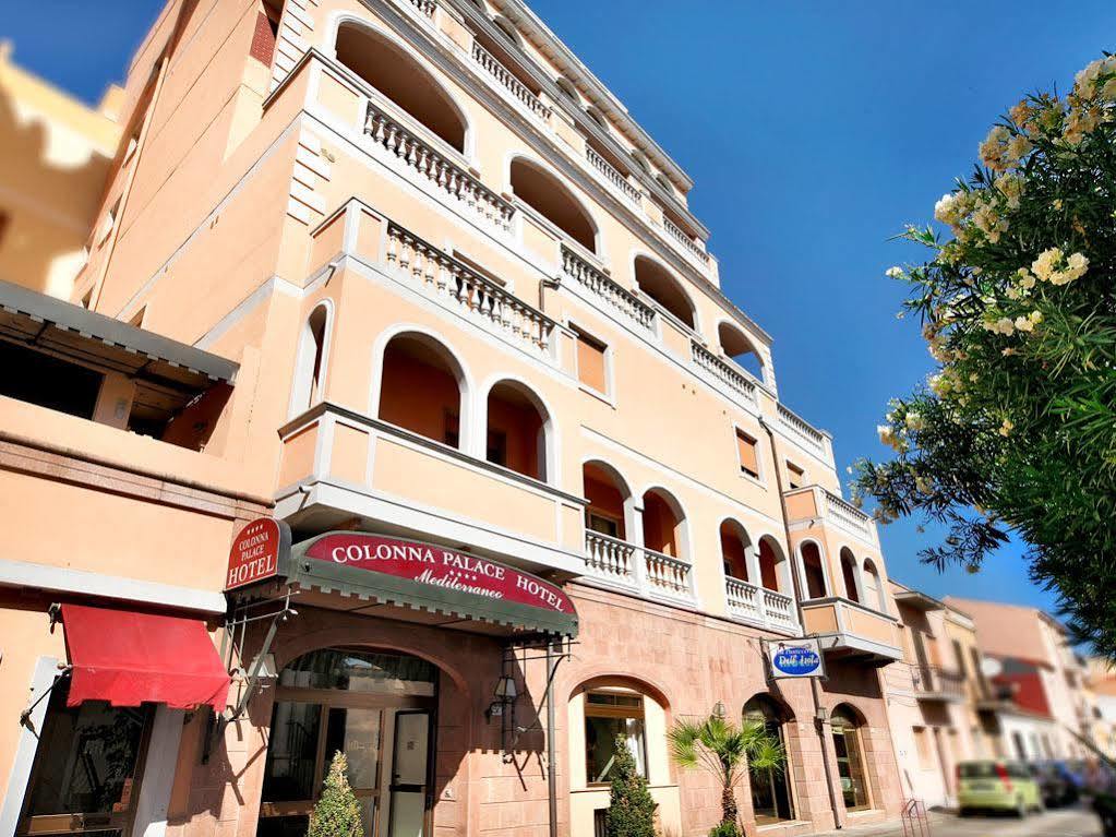 Colonna Palace Hotel Mediterraneo Olbia Bagian luar foto